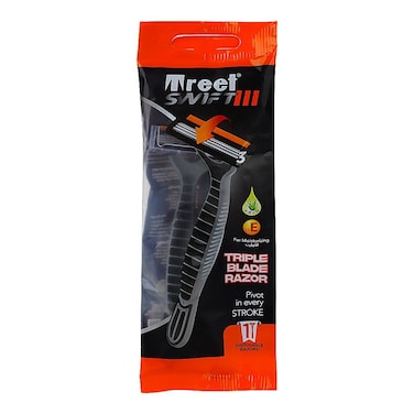 Treet Swift III Triple Blade Disposable Razor