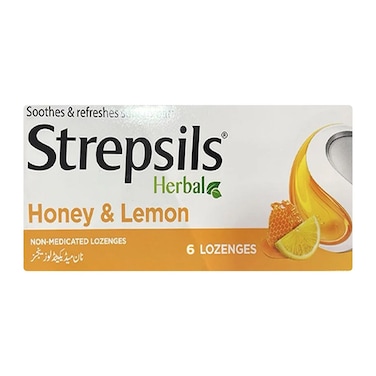 Reckitt Strepsils Comfort Honey &amp; Lemon (Pack Of 6)