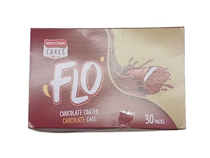 Bisconni Flo Chocolate 8.6 gr (Pack Of 30)