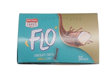 Bisconni Flo Vanilla 8.6 gr (Pack Of 30)