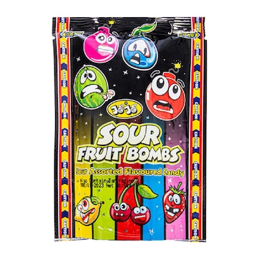 Jojo Fruit Bombs Sour Candy 50 gr