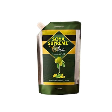 Soya Supreme Olive Standup Pouch 1 ltr