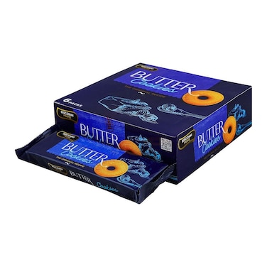 Bisconni Butter Cookies Half Roll  48 gr (Pack Of 6)