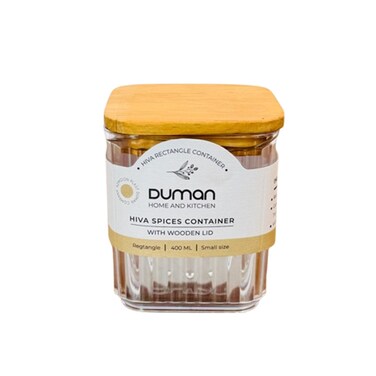 Duman Hiva Beans Container Wooden Lid&nbsp;Small 2400