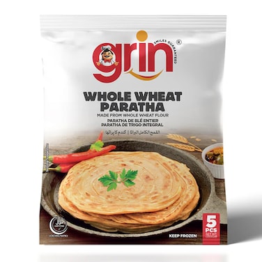 Grin Whole Wheat Paratha 5 Pc