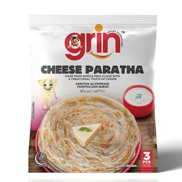 Grin Cheese Paratha 3 Pc