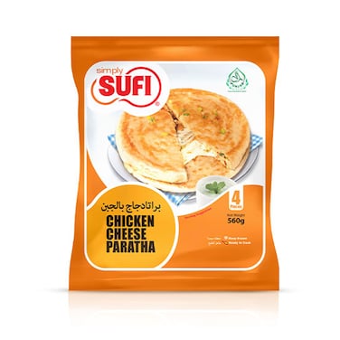 Sufi Chicken Cheese Paratha 560 gr