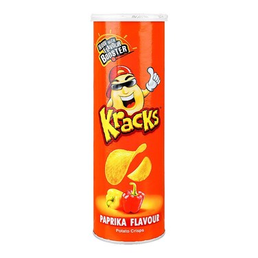 Kracks Paprika Flavor Potato Chips 110 gr