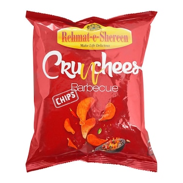 Rehmat e Shereen Crunches Barbecue Chips 80 gr