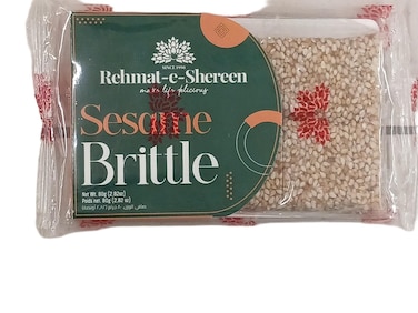 Rehmat e Shereen Britle Seasme Chiki 80  gr