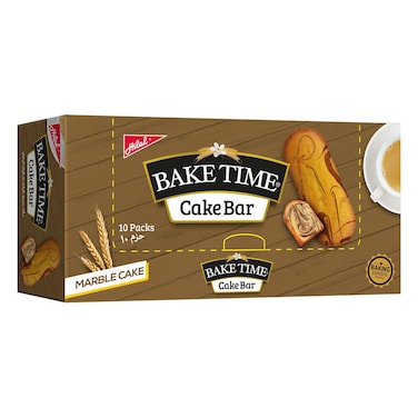 Bake Time Marble Cake Bar 33 gr (Pack Of 10)