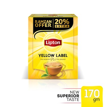 Lipton Yellow Label Black Tea CP 170 gr