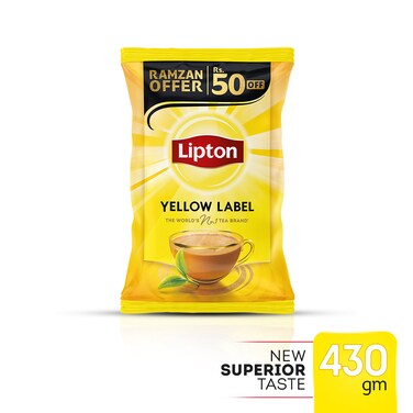 Lipton Yellow Label Black Tea CP 430 gr