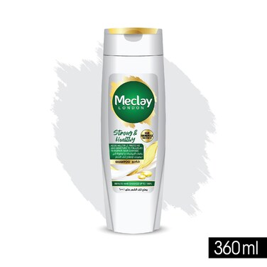 Meclay London Strong &amp; Healthy Shampoo 360 ml