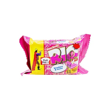 Peak Freans Rio Strawberry Vanila Ticky Pack 14 gr