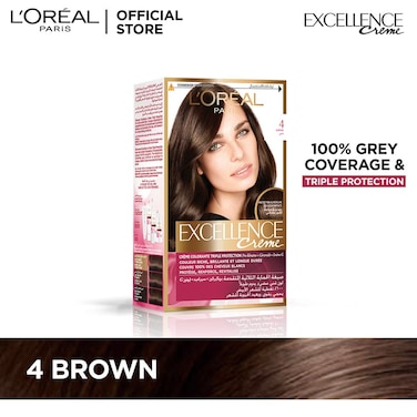 Loreal Excellence Cream 4 Brown