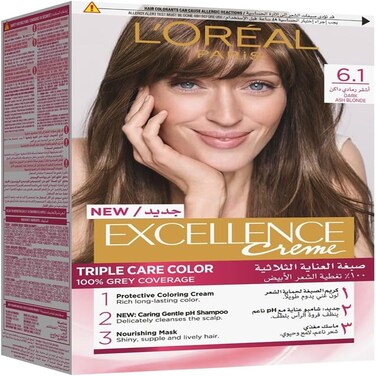Loreal Excellence Cream 6.1 Dark Ash Blonde