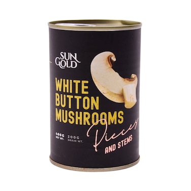 Sun Gold Stems &amp; Pcs Mushrooms 400  gr