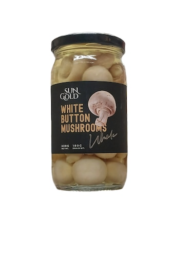 Sun Gold Mushrooms Whole Bottle 380 gr