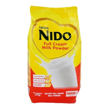 Nestle Nido Full Cream Milk Powder Pouch 375 gr