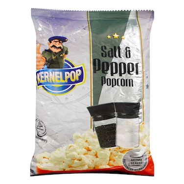 Kernel Pop Salt &amp; Pepper Popcorn 15 gr