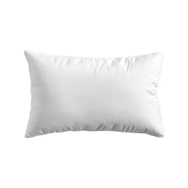 LA Collection Filled Pillow White