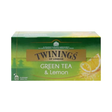 Twining's  green Tea &amp; Lemon 25 Tea Bags 40 gr