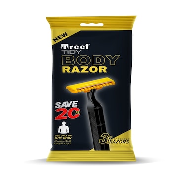 Treet Tidy Body Razor Saver Pack (Pack Of 3)