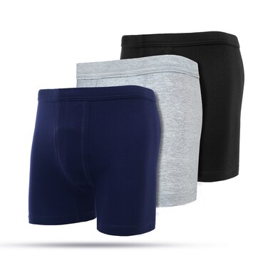 Sixer Men Boxer Rib Medium (Pack Of 3)