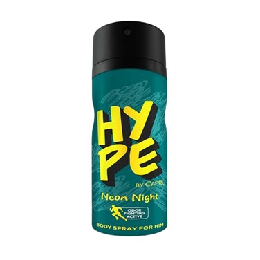 Hype By Capri Neon Night Body Spray 150ml