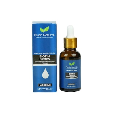Plush Natural Biotin Drops 30ml