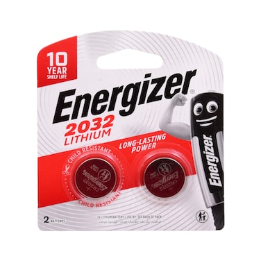 Energizer CR2032 BP 2Pcs Lithium