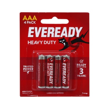 Eveready Cells 1012BP 4Pcs AAA
