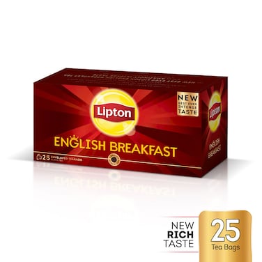 Lipton Tea Bag English Breakfast 25 Pcs
