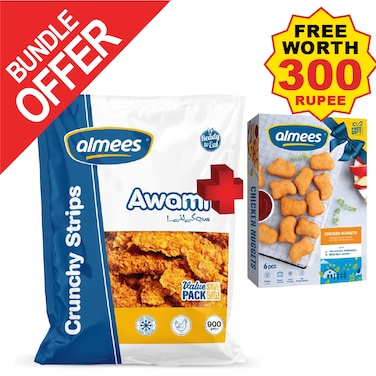 Almees Chicken Crispy Strip Fillet 900g
