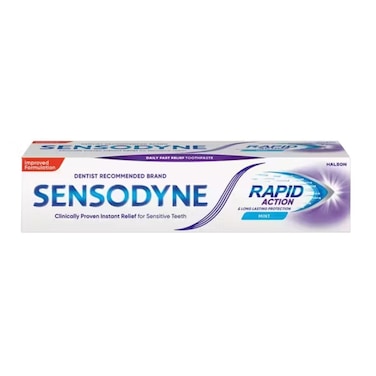 Sensodyne Rapid Action Mint Toothpaste 70g