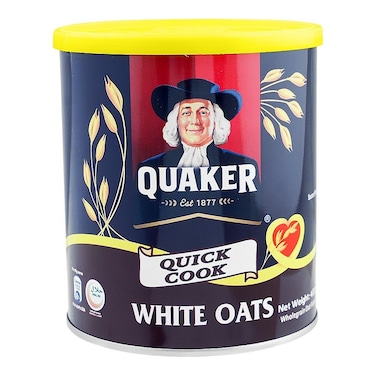 Quaker Quick Cook White Oats Tin 400 gr