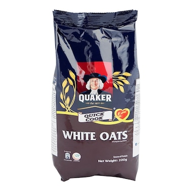 Quaker Quick Cook White Oats Pouch 200 gr