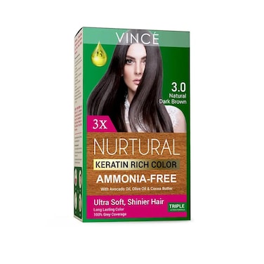 Vince Natural Women Colour Dark Brown 3.0 132ml