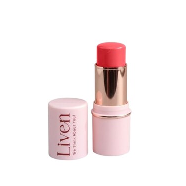 Liven Cream Blush Stick No 1 Peachy Keen