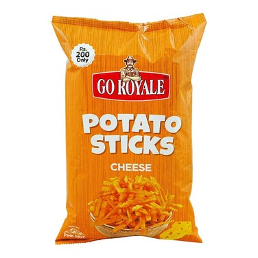 Go Royale Cheese Potato Sticks 120 gr