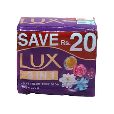 Lux Multi Soap 3 In 1 Trio Pack 130 gr