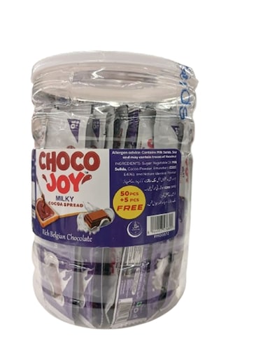 Choco Joy Chocolate Spread Milky 10 gr (Pack Of 50)