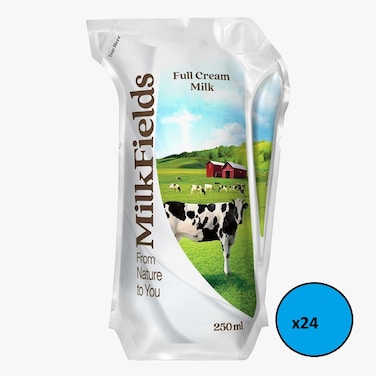 Milk Fields Ecolean Milk 250ml (Pack Of 24)