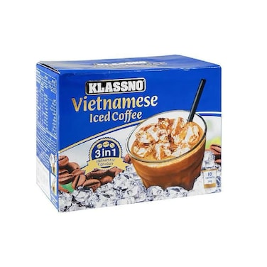 Klassno Coffee Vietnamese Iced 3 In 1 240 gr (Pack Of 10)