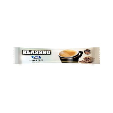 Klassno 2 In 1 Sugar Free Coffee Stick 12 gr