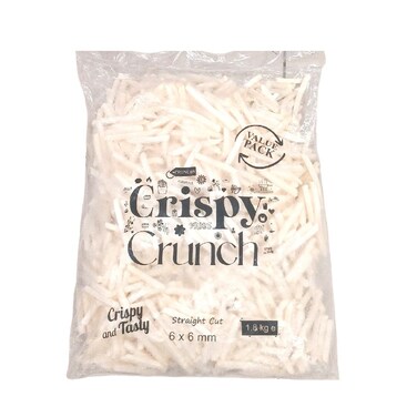 Crispy Crunch Fries 6X6 1.8 Kg
