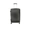 FLO Carcross Expandable ABS Hard Suitcase Luggage Trolley Black 24Inch