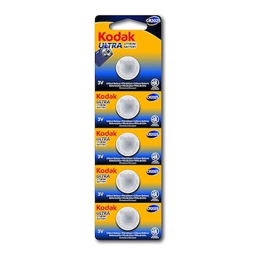 Kodak Max Lithium Coin CR2032 BP 5Pcs
