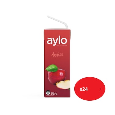 Aylo Apple Fruit Drink 200ml (Pack Of 24)